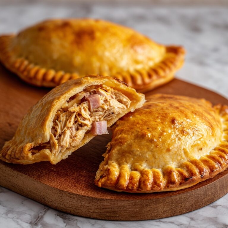 Chicken Alfredo Calzones Recipe