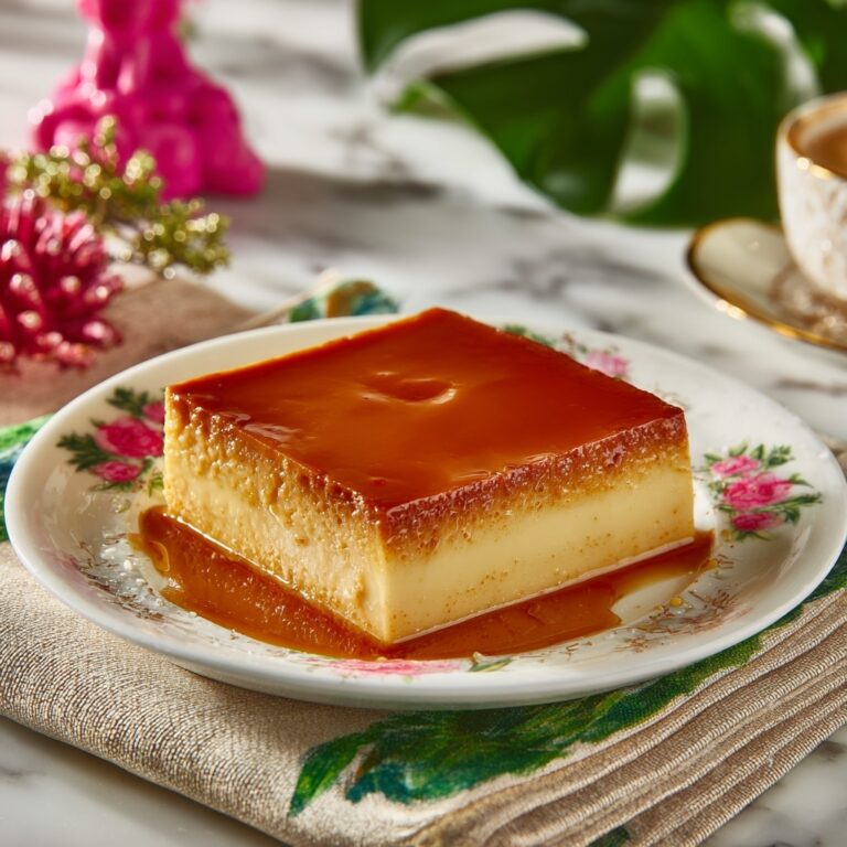 Milk Carton Flan (Flan for One) Recipe
