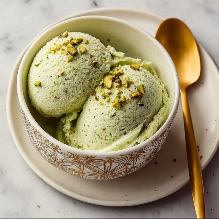 Creamy Pistachio Ice Cream (Homemade & Authentic) Recipe