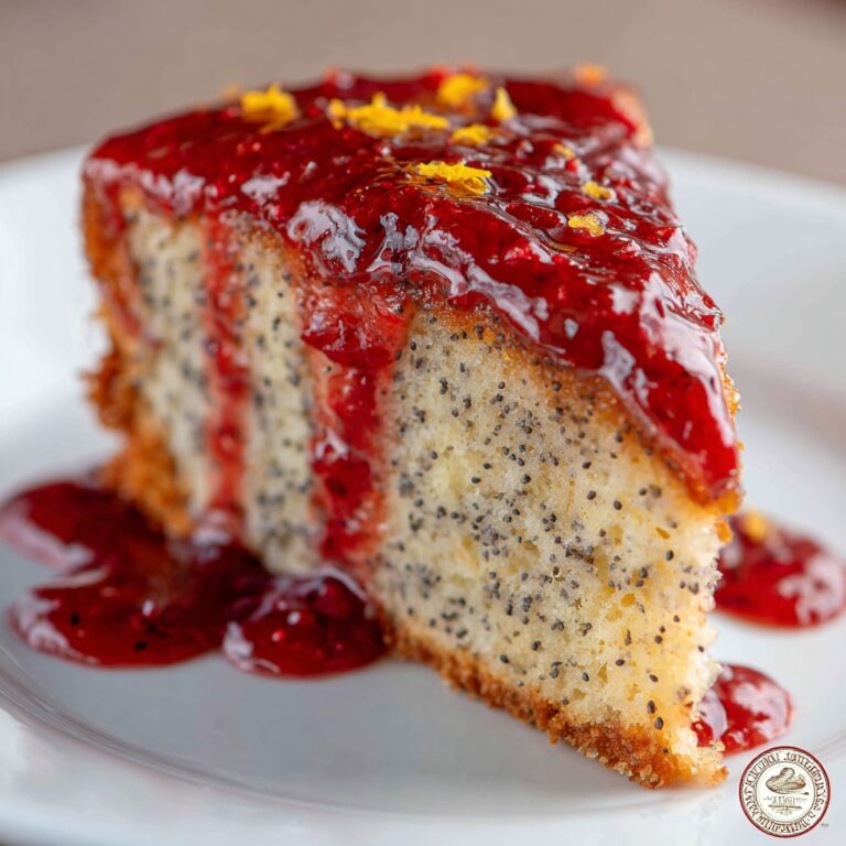 Blood Orange Loaf with Poppy Seeds Recipe