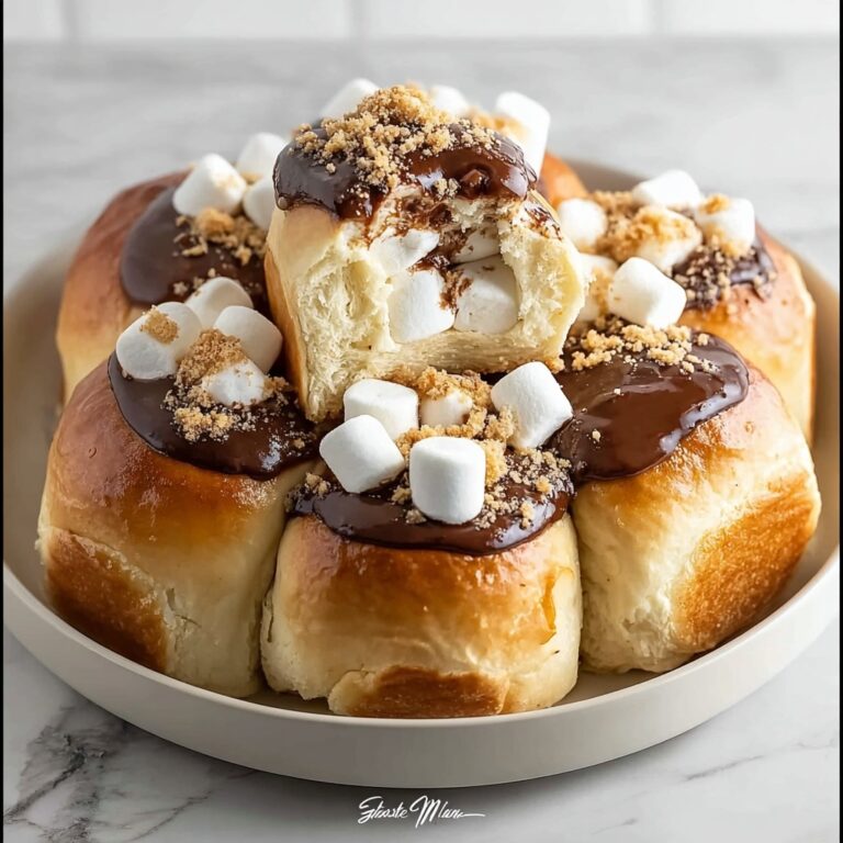 S’mores Rolls: Gooey Campfire Delight at Home Recipe