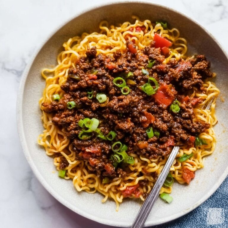Caramelized Beef and Peanut Noodles Recipe