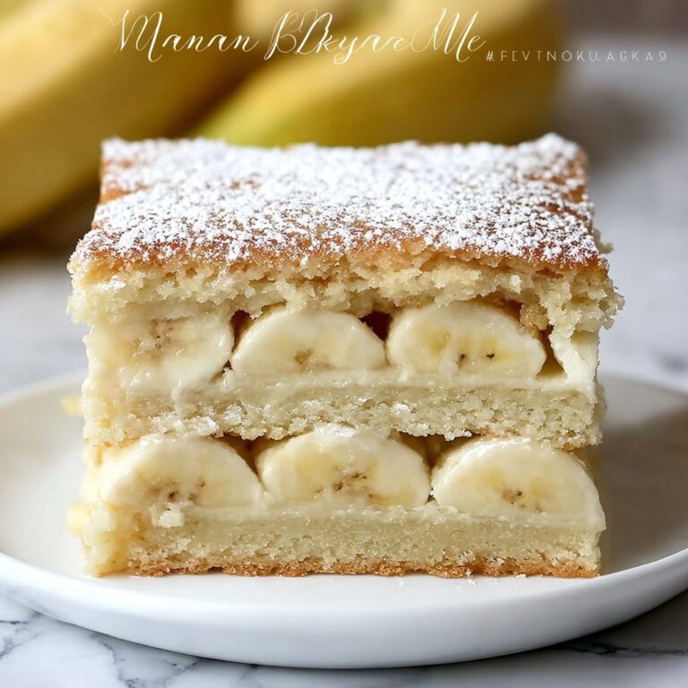 Irresistibly Easy Banana Magic Cake with Layered Delights Recipe