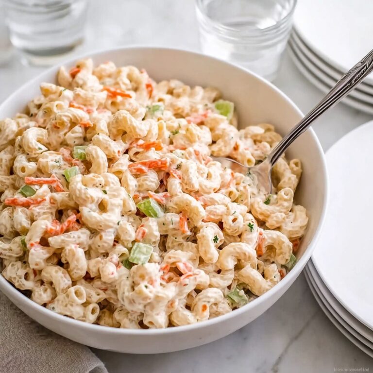 Easy and Healthy Macaroni Salad – Creamy, Light, and Delicious Recipe