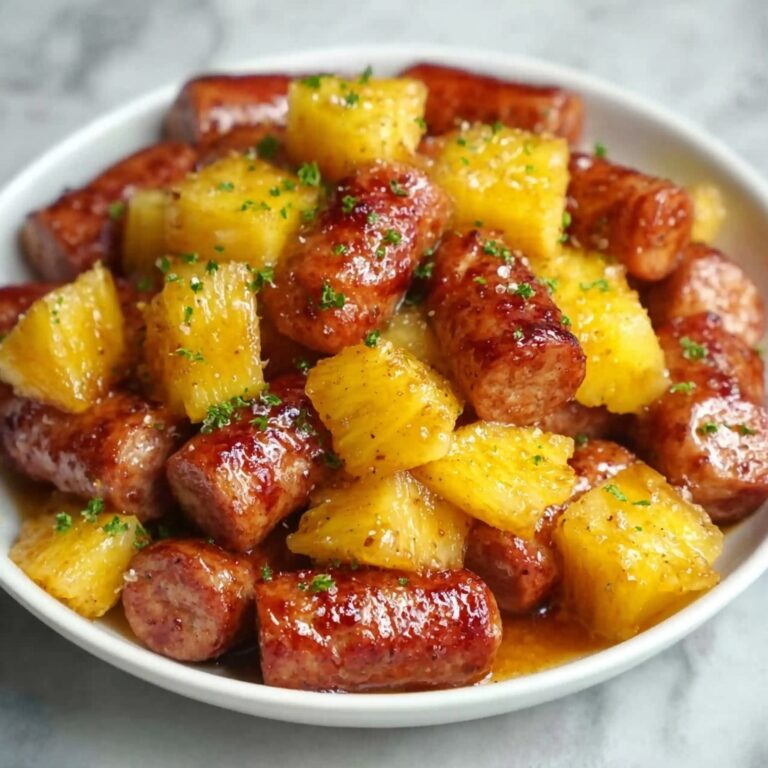 Pineapple Brown Sugar Mississippi Lil’ Smokies Bites Recipe