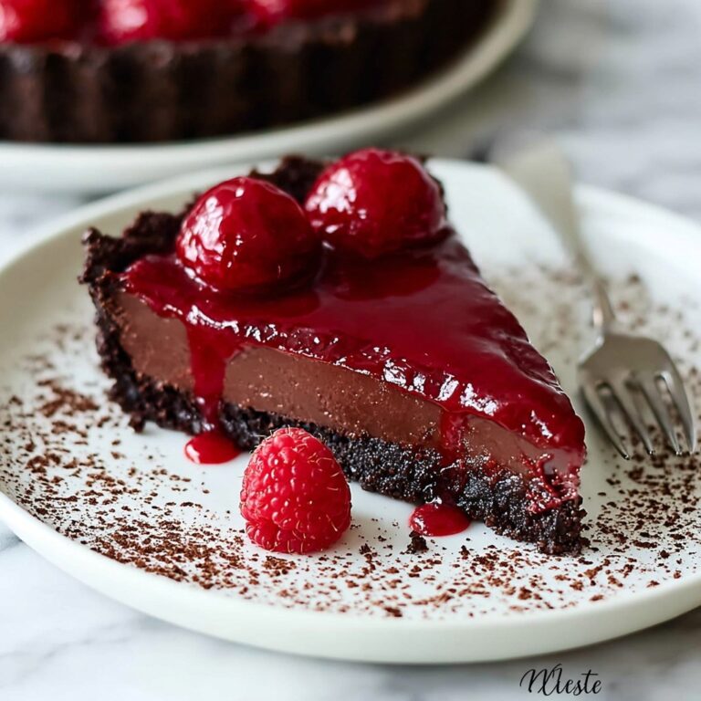 Chocolate Pomegranate Tart Recipe