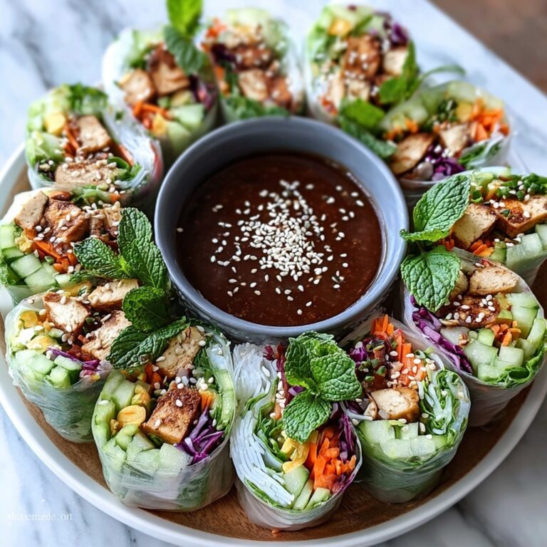 Vegan Mango Avocado Spring Rolls Recipe