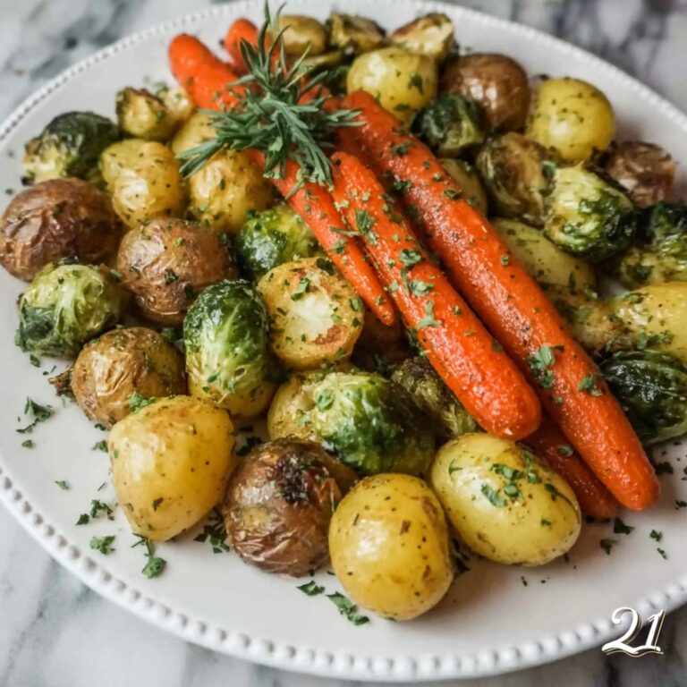 Cowboy Butter Roasted Vegetables: Crispy, Creamy Bliss! Recipe