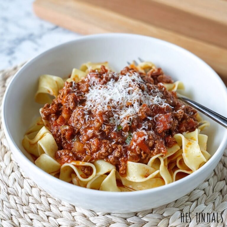 Hidden Veggie Bolognese Recipe