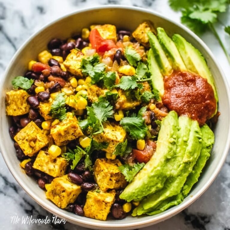 Tofu Scramble with Black Beans and Corn Recipe