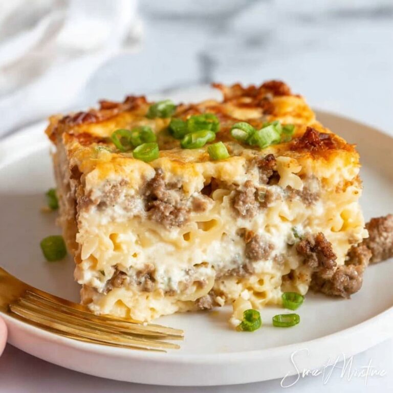 Sausage and Sage Croissant Breakfast Casserole Recipe
