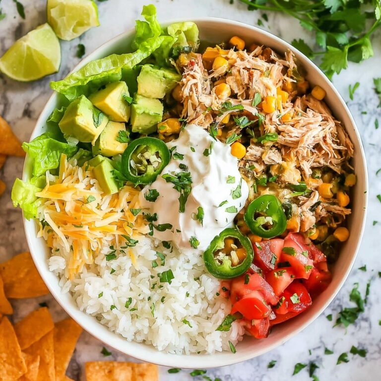 Slow Cooker Chicken Burrito Bowls Recipe