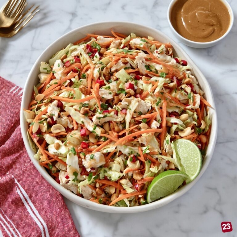 Thai Peanut Chicken Salad Recipe