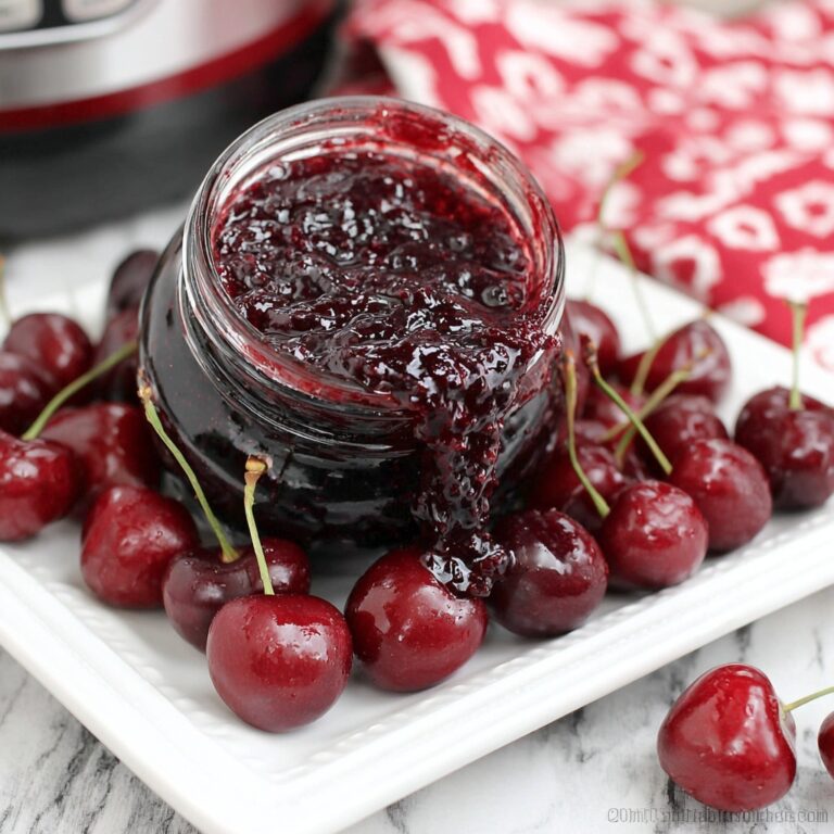 Instant Pot Cherry Jam Recipe
