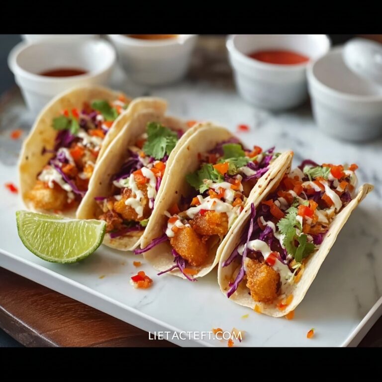 Crispy Chicken Wonton Tacos Recipe
