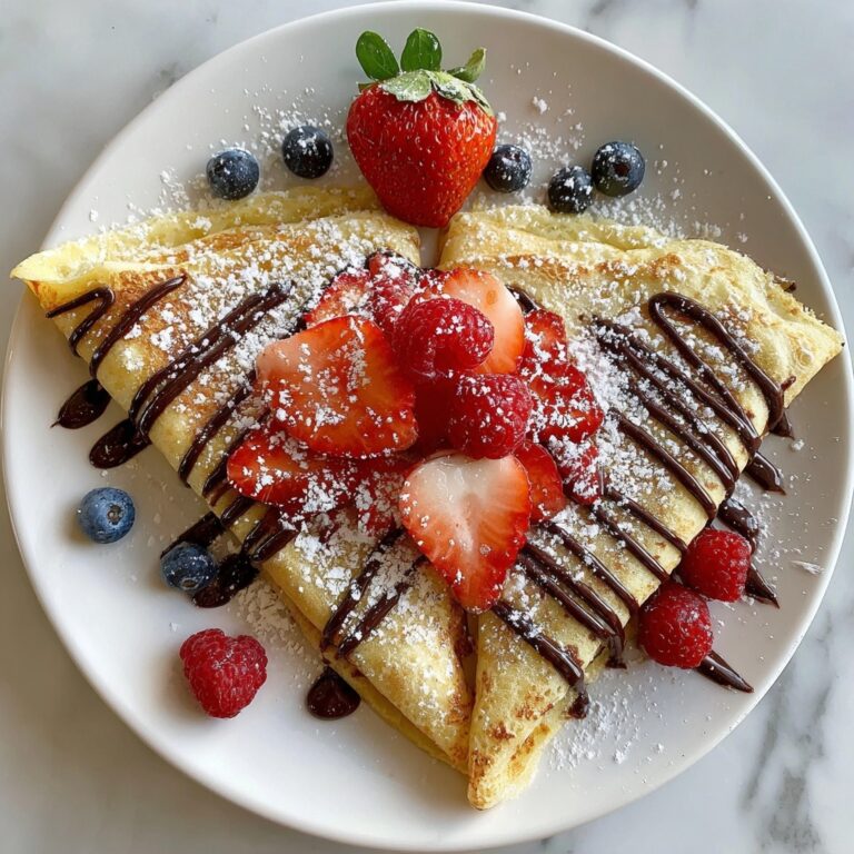 Quick and Easy Blender Crepes Recipe