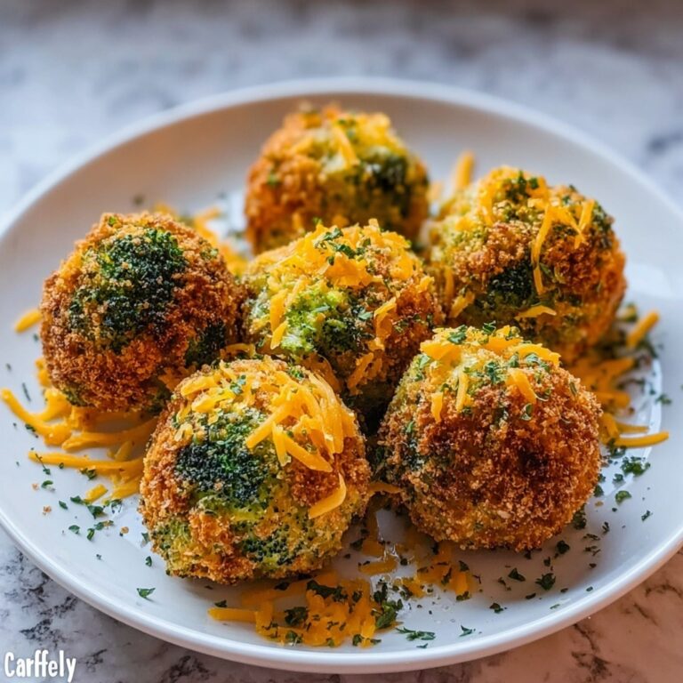 Broccoli Cheese Balls: Delightfully Cheesy Bites Await! Recipe