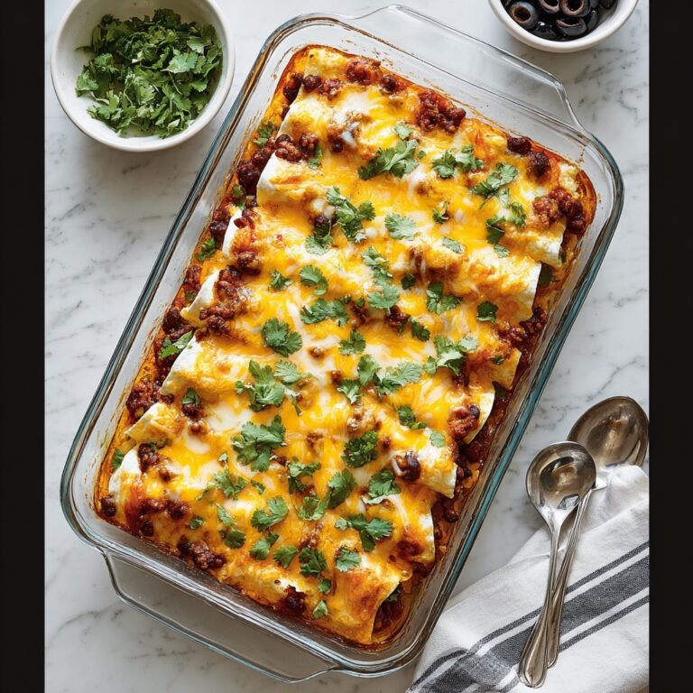 Beef Enchilada Casserole Recipe