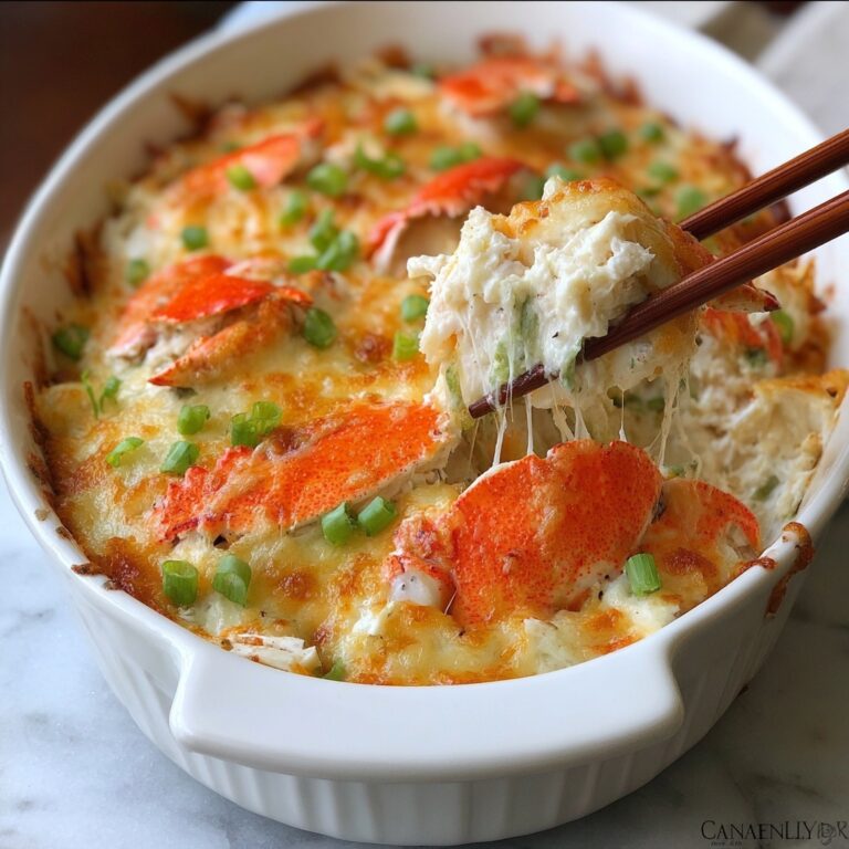 Creamy Chinese Buffet Crab Casserole for Comfort Food Lovers Recipe