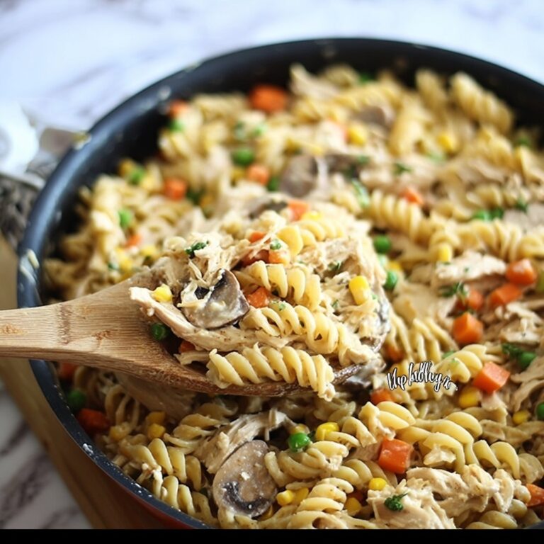 One-Pot Chicken Pot Pie Noodles Recipe