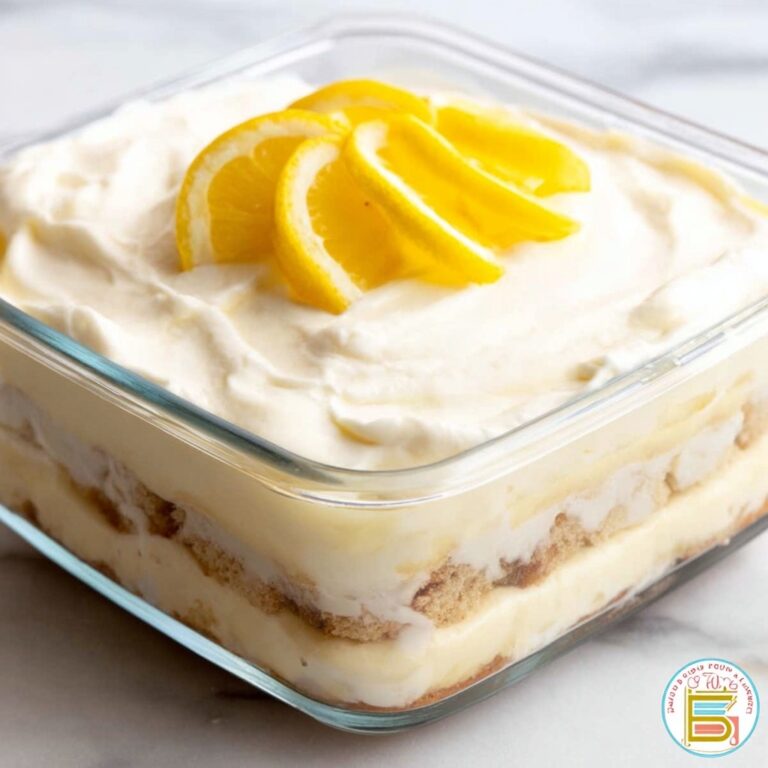 Lemon Limoncello Tiramisu Recipe