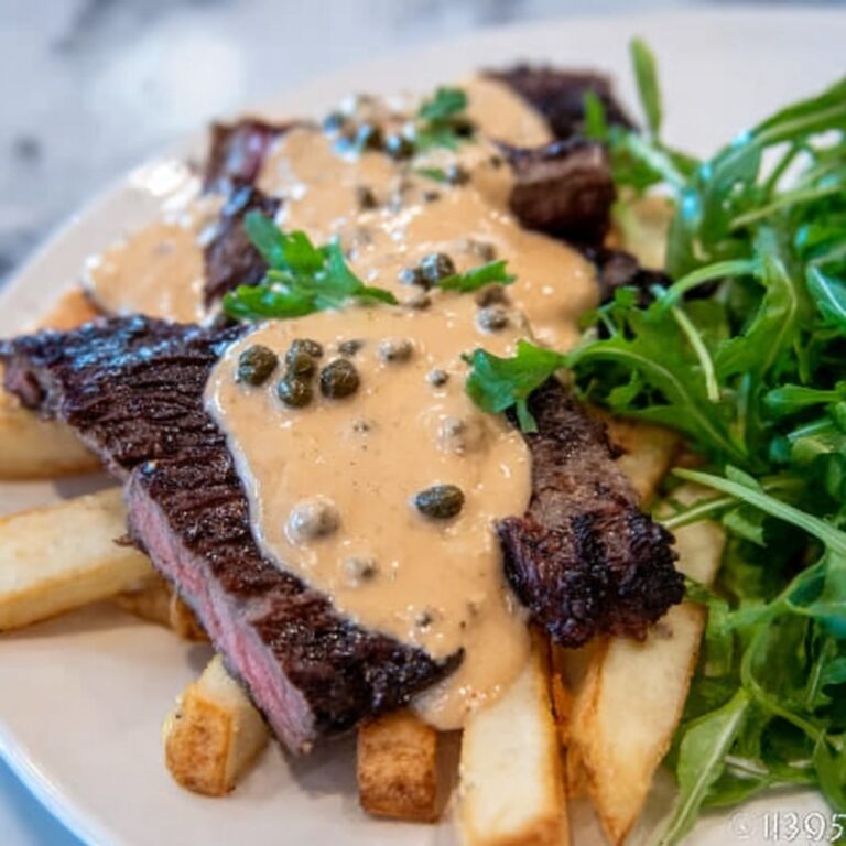 Perfect Steak with Peppercorn Sauce Recipe