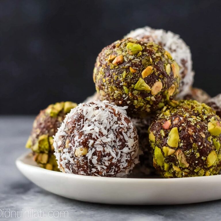 Choco-Pecan Date Balls Recipe
