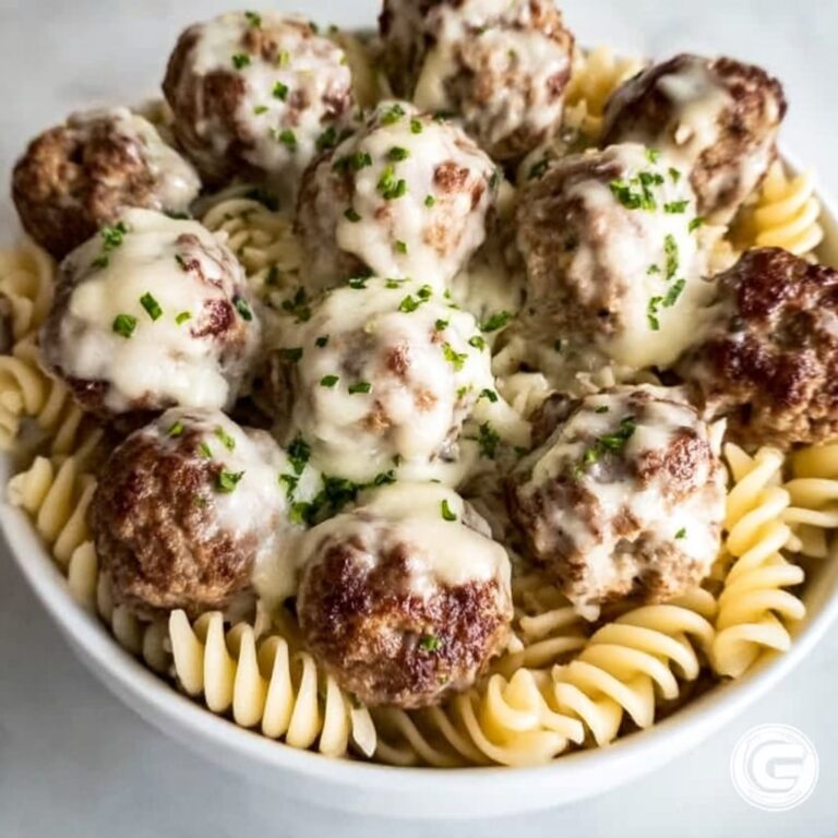 Swedish Meatball Pasta Bake Recipe
