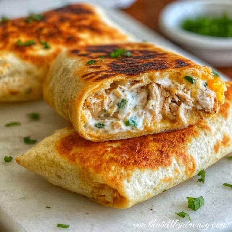 Low Carb Cheesy Garlic Chicken Wraps Recipe