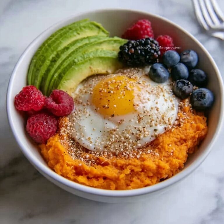 Sweet Potato Breakfast Bowls with Quinoa, Avocado, and Yogurt Recipe