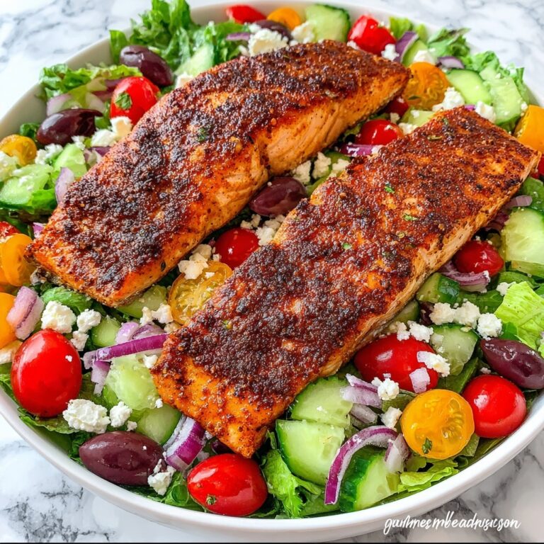 Greek Salmon Quinoa Salad Recipe