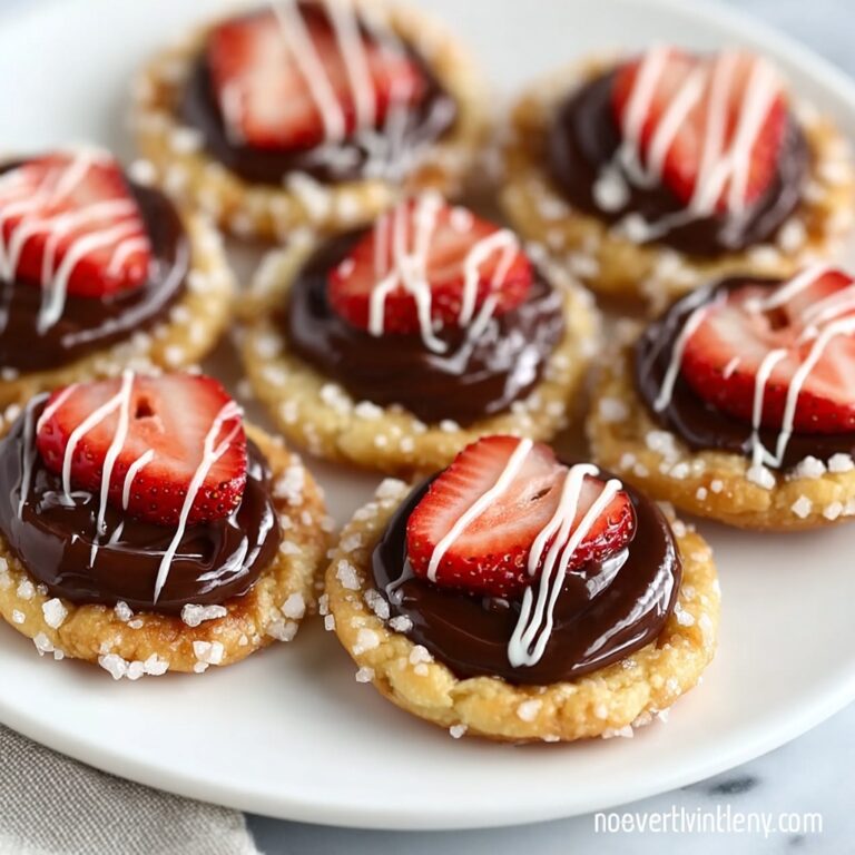 Chocolate-Strawberry Pretzel Cookies Recipe