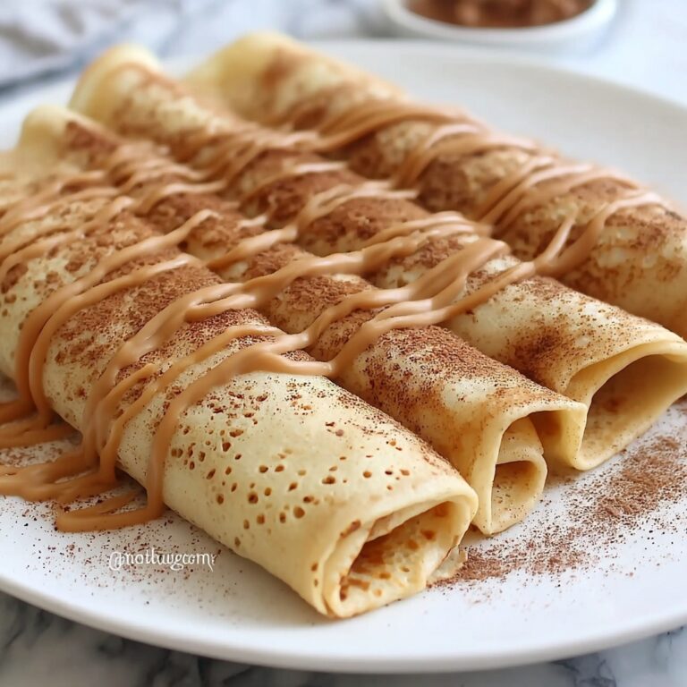 Cinnamon Roll Protein Crepes Recipe