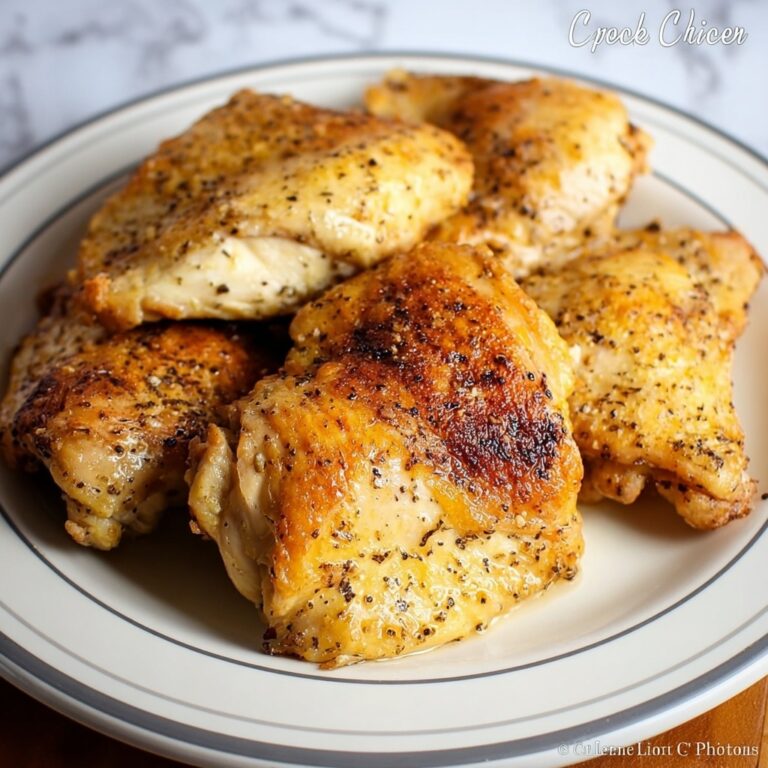 Crock Pot Lemon Chicken Recipe