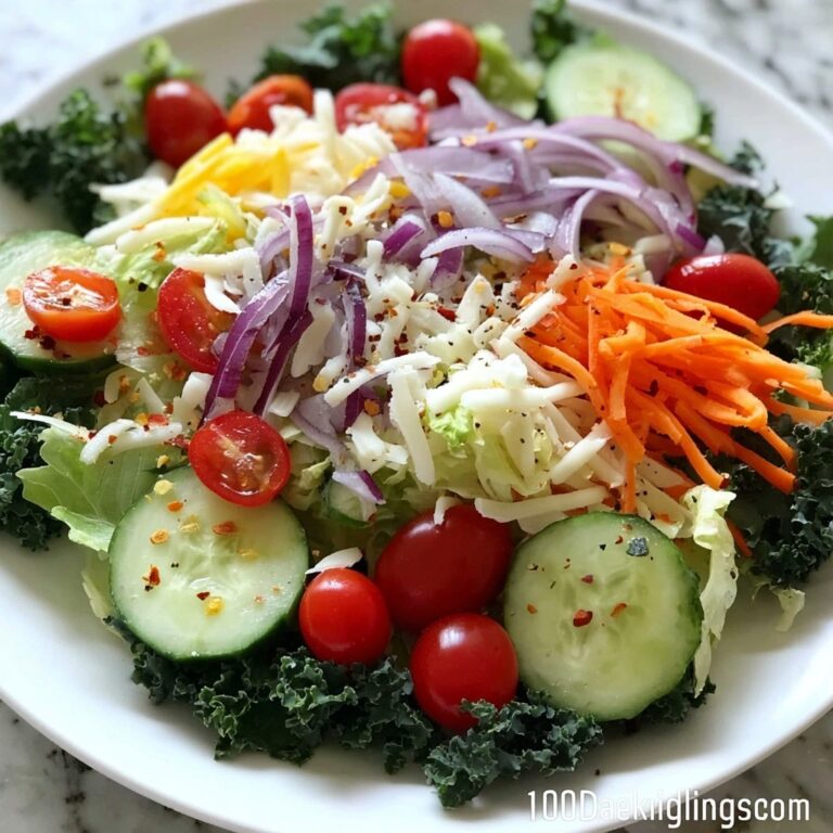 Parmesan Chopped Salad Recipe