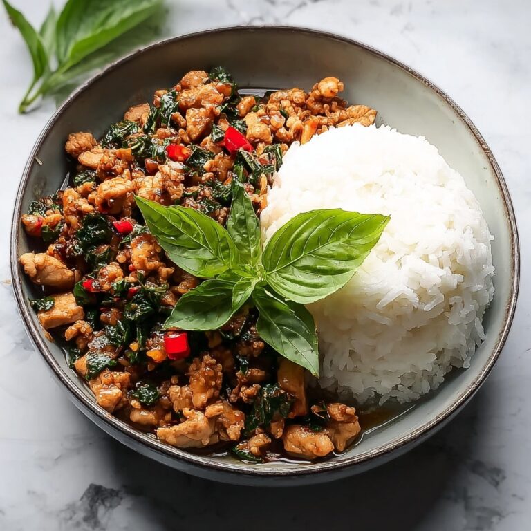 Spicy Thai Basil Chicken (Pad Krapow Gai) Recipe