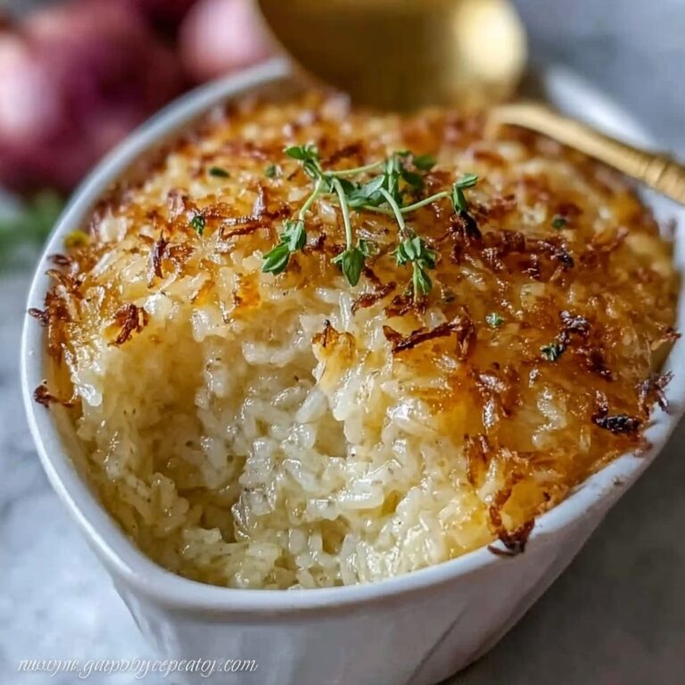 French Onion Butter Rice Recipe