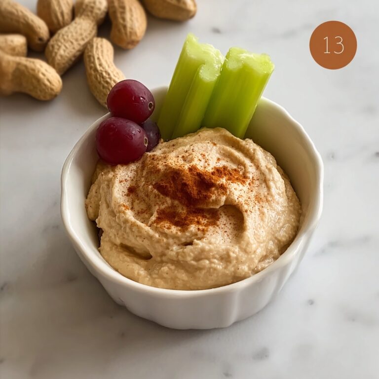 Spiced Peanut Butter Yogurt Dip Recipe
