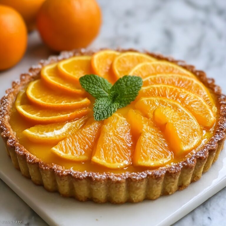 Irresistible Orange Tart Recipe