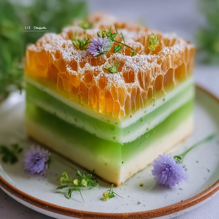 Traditional Vietnamese Honeycomb Cake Recipe