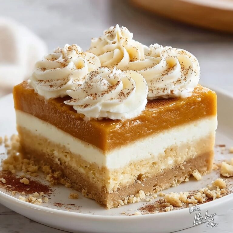 Pumpkin Pie Bars Recipe
