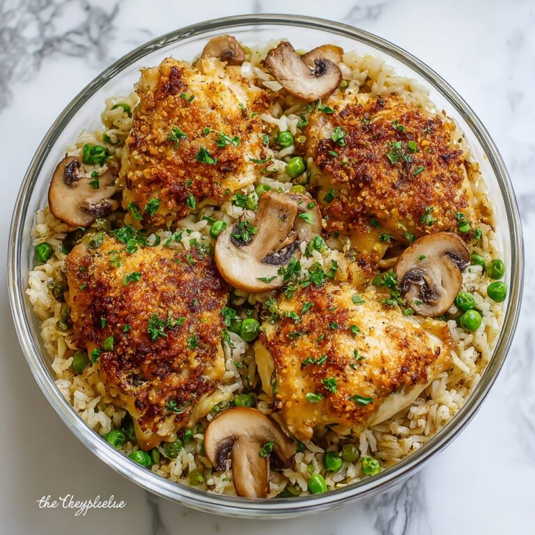 One Pan Chicken & Rice Casserole Recipe