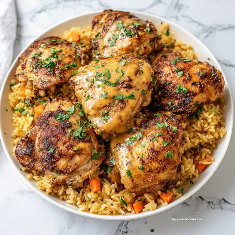 Smothered Chicken and Rice Recipe