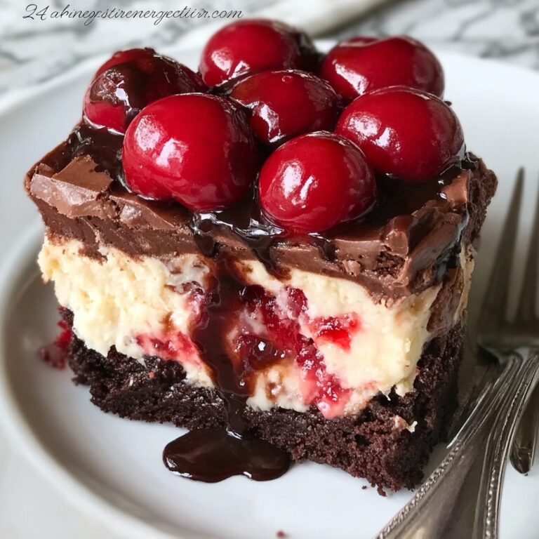 Cherry Cheesecake Brownies Recipe
