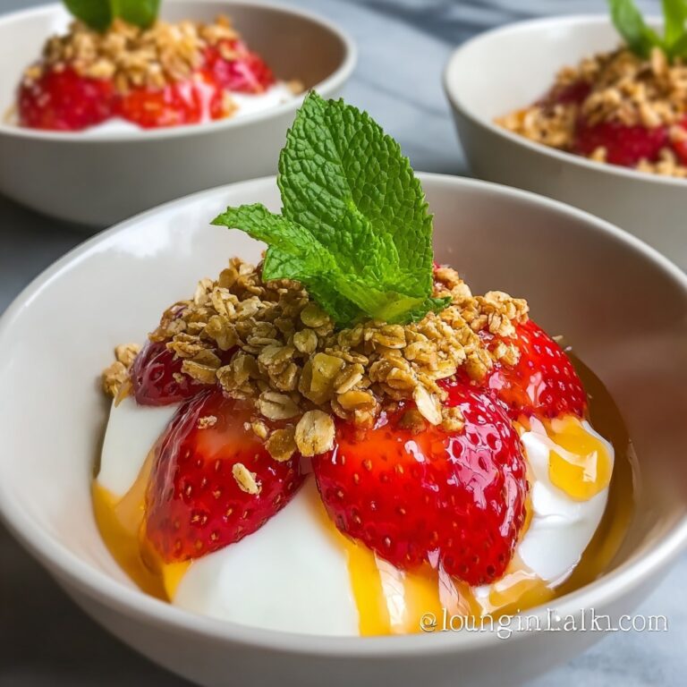 Strawberry Shortcake Yogurt Bowl Recipe