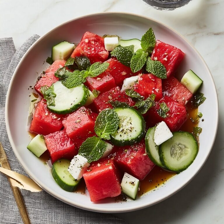 Delicious Watermelon Salad for a Refreshing Summer Treat Recipe