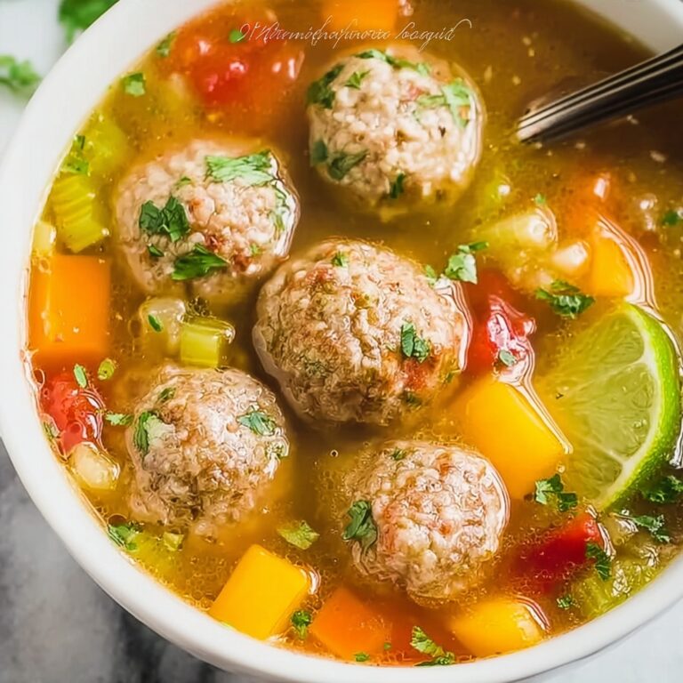 Albóndigas Soup (Mexican Meatball Soup) Recipe
