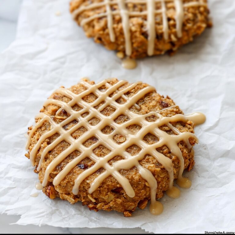 Apple Pie Cookies with Vegan Apple Curd and Cinnamon Crumble Recipe