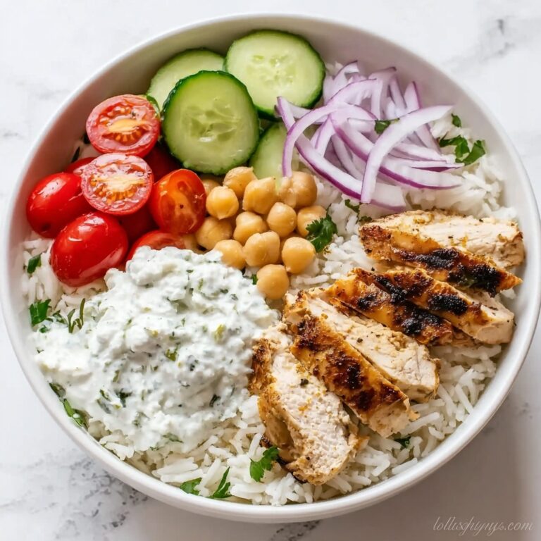 Mediterranean Chicken & Rice Bowls Recipe