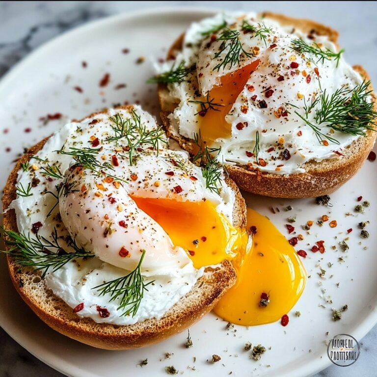 Çılbır Eggs Benedict Fusion Recipe